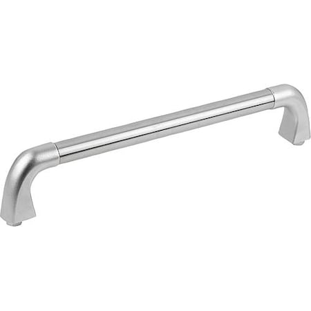 Kipp Pull Handles stainless steel, three-piece tube design, Style B K0227.400083